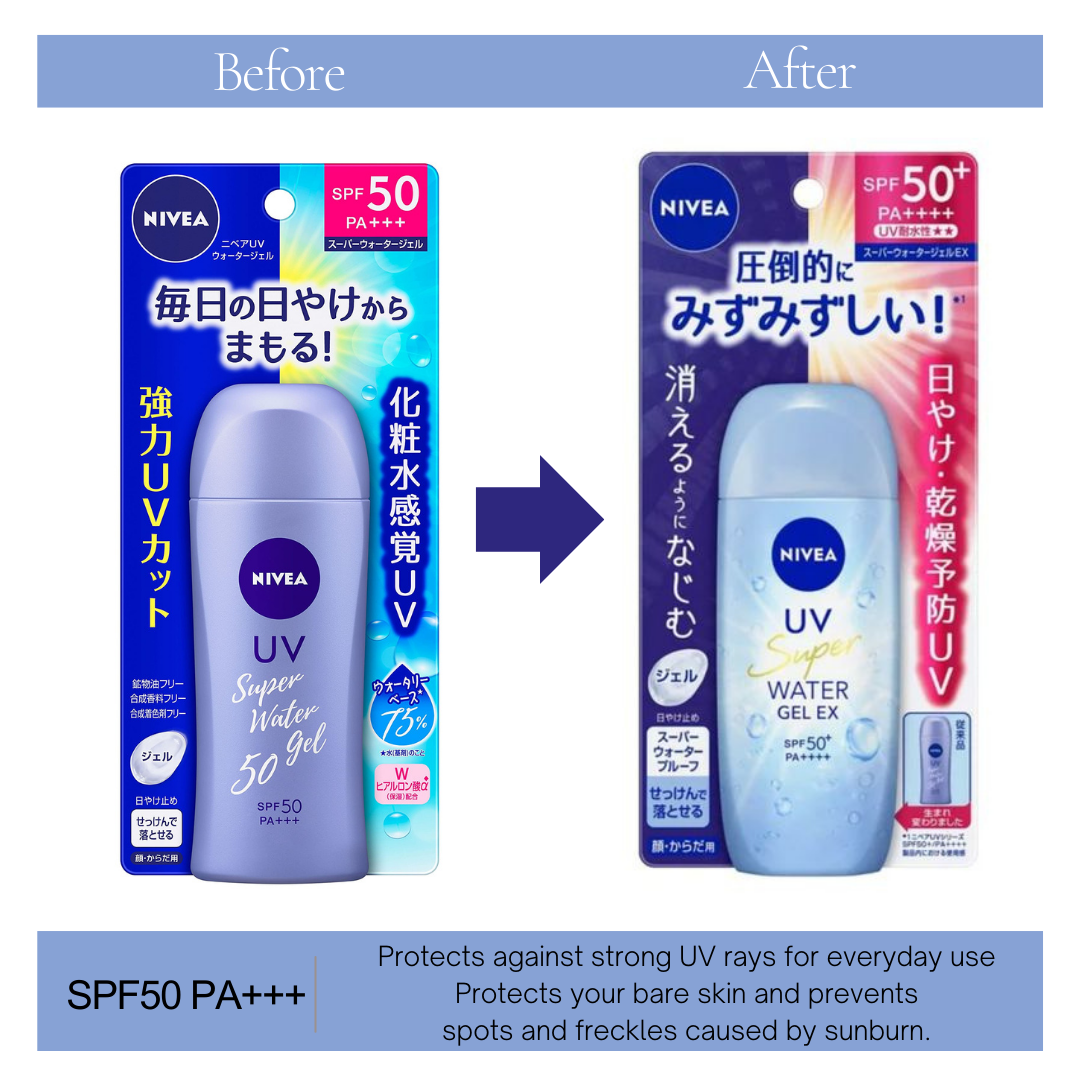 Nivea UV Super Water Gel EX SPF50 PA++++ 80g